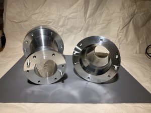Highly polished UCN-Guide reductions 80mm to 50mm